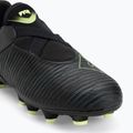 Buty piłkarskie dziecięce PUMA Future 8 Match LL FG/AG Jr puma black/fizzy light/green terrain 7