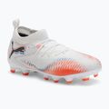 Buty piłkarskie dziecięce PUMA Future 8 Match FG/AG Jr puma white/puma black/glowing red