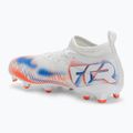 Buty piłkarskie dziecięce PUMA Future 8 Match FG/AG Jr puma white/puma black/glowing red 3