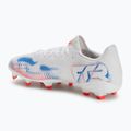 Buty piłkarskie męskie PUMA Future 8 Play FG/AG puma white/puma black/glowing red 3