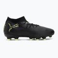 Buty piłkarskie dziecięce PUMA Future 8 Pro FG/AG Jr puma black/fizzy light/green terrain 2