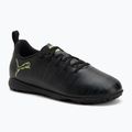 Buty piłkarskie dziecięce PUMA Future 8 Play TT Jr puma black/fizzy light/green terrain
