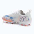 Buty piłkarskie dziecięce PUMA Future 8 Play FG/AG Jr puma white/puma black/glowing red 3