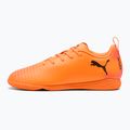 Buty piłkarskie dziecięce PUMA Future 8 Play It Jr heat fire/puma black/ravish