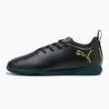 Buty piłkarskie dziecięce PUMA Future 8 Play It Jr puma black/fizzy light/green terrain 8