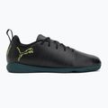 Buty piłkarskie dziecięce PUMA Future 8 Play It Jr puma black/fizzy light/green terrain 2