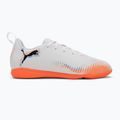 Buty piłkarskie dziecięce PUMA Future 8 Play It Jr puma white/puma black/glowing red 2