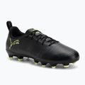 Buty piłkarskie dziecięce PUMA Future 8 Play FG/AG Jr puma black/fizzy light/green terrain