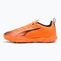 Buty piłkarskie dziecięce PUMA Ultra 6 Play TT Jr heat fire/puma black/glowing red