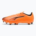 Buty piłkarskie męskie PUMA Ultra 6 Play FG/AG heat fire/puma black/glowing red