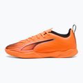 Buty piłkarskie dziecięce PUMA Ultra 6 Play It Jr heat fire/puma black/glowing red
