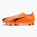 Buty piłkarskie męskie PUMA Ultra 6 Match FG/AG heat fire/puma black/glowing red