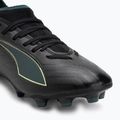 Buty piłkarskie dziecięce PUMA Ultra 6 Match FG/AG Jr puma black/fizzy light/green terrain 7