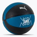 Piłka do koszykówki PUMA teamJAWS Basketball electro royal/puma black rozmiar 7 2