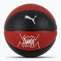 Piłka do koszykówki PUMA teamJAWS Basketball puma red/puma black rozmiar 6