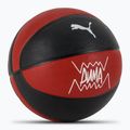 Piłka do koszykówki PUMA teamJAWS Basketball puma red/puma black rozmiar 6 2