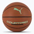 Piłka do koszykówki PUMA teamJAWS Court Pro Basketball leather brown/dark shadow rozmiar 7