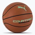 Piłka do koszykówki PUMA teamJAWS Court Pro Basketball leather brown/dark shadow rozmiar 7 2