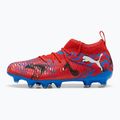 Buty piłkarskie dziecięce PUMA Future 8 Match Playmakers FG/AG Jr puma red/puma black/ultra blue/pink pixel