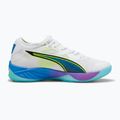 Buty do piłki ręcznej PUMA Eliminate Nitro SQD 4 Game On puma white/glowing red/ultra blue 9