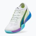 Buty do piłki ręcznej PUMA Eliminate Nitro SQD 4 Game On puma white/glowing red/ultra blue 10