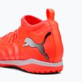 Buty piłkarskie dziecięce PUMA Future 9 Match TT + Mid Jr glowing red/puma white/puma black/puma silver 8