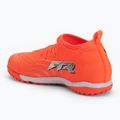 Buty piłkarskie dziecięce PUMA Future 9 Match TT + Mid Jr glowing red/puma white/puma black/puma silver 3