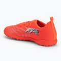 Buty piłkarskie dziecięce PUMA Future 9 Play TT Jr glowing red/puma white/puma black/puma silver 3