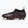 Buty piłkarskie dziecięce PUMA Future 9 Match FG/AG Jr puma black/glowing red/strong grey 8