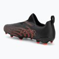 Buty piłkarskie dziecięce PUMA Future 9 Match LL FG/AG Jr puma black/glowing red/strong grey 3