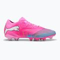 Buty piłkarskie PUMA Future 9 Fusion FG/AG poison pink/sun stream/bright aqua/puma wht