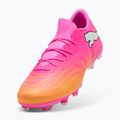 Buty piłkarskie PUMA Future 9 Match Fusion FG/AG poison pink/puma wht/sun stream/bright aqua/puma blk 3