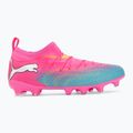 Buty piłkarskie dziecięce PUMA Future 9 Match FG/AG Jr poison pink/puma wht/sun stream/bright aqua/puma blk 2