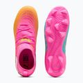 Buty piłkarskie dziecięce PUMA Future 9 Match FG/AG Jr poison pink/puma wht/sun stream/bright aqua/puma blk 3