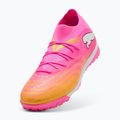 Buty piłkarskie PUMA Future 9 Match TT poison pink/puma wht/sun stream/bright aqua/puma blk 4