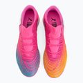 Buty piłkarskie PUMA Future 9 Match Fusion TT poison pink/puma wht/sun stream/bright aqua/puma blk 5