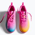 Buty piłkarskie dziecięce PUMA Future 9 Play IT Jr poison pink/puma wht/sun stream/bright aqua/puma blk 4