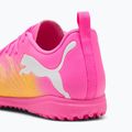 Buty piłkarskie dziecięce PUMA Future 9 Play TT poison pink/puma wht/sun stream/bright aqua/puma blk 7