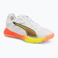 Buty do piłki ręcznej PUMA Accelerate Nitro SQD 4 Game On puma white/glowing red/ultra blue