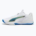 Buty do piłki ręcznej PUMA Accelerate Turbo 4 Game On puma white/glowing red/ultra blue 8
