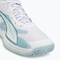 Buty do piłki ręcznej PUMA Accelerate Pro 4 Game On puma white/baltic sea blue/fresh water 7
