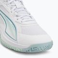 Buty do piłki ręcznej PUMA Accelerate Pro 4 Game On puma white/baltic sea blue/fresh water 7