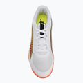 Buty do piłki ręcznej dziecięce PUMA Accelerate 4 Game On Jr puma white/glowing red/ultra blue 5