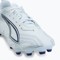Buty piłkarskie dziecięce PUMA Ultra 6 Play FG/AG Jr icy blue/puma white/blue jewel 7