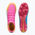 Buty piłkarskie PUMA Ultra 6 Pro FG/AG poison pink/puma wht/sunstream/bright aqua/puma blk 5