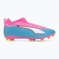 Buty piłkarskie dziecięce PUMA Ultra 6 Match FG/AG Jr poison pink/puma wht/sun stream/bright aqua/puma blk 2