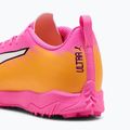 Buty piłkarskie dziecięce PUMA Ultra 6 Play TT Jr poison pink/puma wht/sun stream/bright aqua/puma blk 6