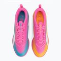 Buty piłkarskie dziecięce PUMA Ultra 6 Play TT Jr poison pink/puma wht/sun stream/bright aqua/puma blk 5