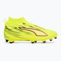 Buty piłkarskie dziecięce PUMA Ultra 6 Match+ LL FG/AG Jr yellow alert/puma black/glowing red/lime squeeze 2