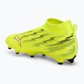 Buty piłkarskie dziecięce PUMA Ultra 6 Match+ LL FG/AG Jr yellow alert/puma black/glowing red/lime squeeze 3